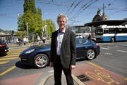 Parteipräsident Marco Müller: «Seit Adrian Borgula (Bild) dem Umwelt- und Verkehrsdepartement vorsteht, wurden verschiedene verkehrspolitische Probleme gelöst». (Archivbild Corinne Glanzmann)