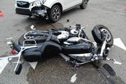 Die Unfallstelle in Inwil. (Bild: Luzerner Polizei)