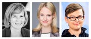 Neu im KKL-Verwaltungsrat: Sabrina Bjöörn, Mascha Santschi Kallay und Daniel Hassenstein. (Bild: pd)