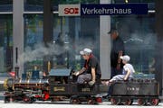 Der neue Bahnhof. (Bild: Photopress)