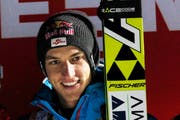 Sein Fokus liegt auf Engelberg, dann auf Olympia: der Österreicher Gregor Schlierenzauer. (Bild: Keystone/AP Phpto)