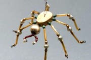 Ein Exponat von Tausenden: eine Gablonzer Spinne für den Tannenbaum. (Bild: PD)