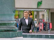 Ignaz Walker beim Gang zur Urteilsverkündung am vergangenen Montag in Altdorf. (Bild Pius Amrein)