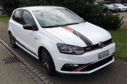 Das limitierte Sondermodell VW Polo GTI 230 ist optisch sehr gut an der Folierung zu erkennen. (Bild Jil Lüscher)