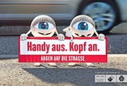 Eine Sicherheitskampagne des Bundes. Vor allem im Departement von Doris Leuthard sind die Kommunikationskosten stark gestiegen. (Bild: PD)