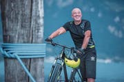 Macht nun fast täglich Sport: Riad Hodzic. (Bild: Dominik Wunderli (Weggis, 11. September 2017))