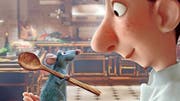 Erstmals begegnete man ihnen live wieder: Wanderratte und Hilfskoch im Animationsfilm «Ratatouille» von 2007. (Bild: Filmbild)