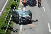 Insgesamt 428 Verkehrsunfälle haben sich im Jahr 2013 im Kanton Uri ereignet. (Symbolbild) (Bild: Archiv Neue LZ)