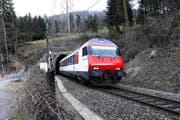 Das Komitee Zimmerberg light will diesen Tunnel durch einen neuen, doppelspurigen ersetzen. (Bild: Werner Schelbert)