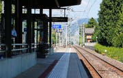 Hier am Bahnhof Cham passierte die Schlägerei. (Bild: Stefan Kaiser)