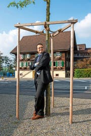 Thomas Schärli vor dem Littauer «Ochsen».