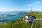 Rigi Kulm mit Blick auf den Zugersee. (Bild: pd)