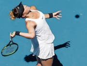 Belinda Bencic konnte der Thailänderin Kumkhum ihr Spiel nie aufzwingen. (Bild: Mast Irham/Keystone (Melbourne, 17. Januar 2018))