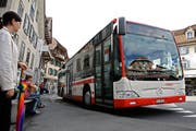 Für den Kanton Schwyz, insbesondere Innerschwyz, sind 2017 einige Anpassungen im Fahrplan vorgesehen. (Symbolbild) (Bild: Chris Iseli / Neue LZ)