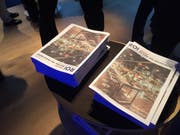 Die Sonderausgabe der Wirtschaftsbeilage der Luzerner Zeitung und ihrer Regionalausgaben nach. Am Dienstagabend wurde im KKL das neue Produkt feierlich lanciert. (Bild: BU)