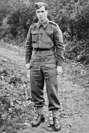 Fritz Lustig, 1940 in britischer Uniform. (Bild: PD)