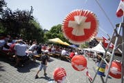 1. August Feier. (Bild Stefan Kaiser/Neue ZZ)