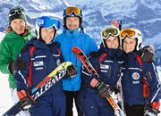Die Sportlerfamilie Hählen. (Bild SF)