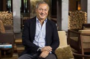 Samih Sawiris: «Es ist wichtig für Andermatt, für die ganze Region, dass das ‹Chedi› während des ganzen Jahres offen ist.» (Bild: Keystone / Christian Beutler)