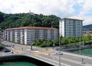 Die Überbauung Sentihof, gebaut in den 1950er-Jahren, wird ab nächstem März innen saniert. (Bild: PD)