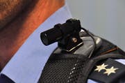 Die Body-Cam in der Nahaufnahme. (Bild: pd)