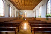 Blick in die Kirche von Hüswil. (Bild Philipp Schmidli)