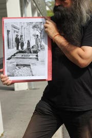 «Grabe, wo du stehst» heisst Urs Häners Projekt, welches ab dem 1. Dezember im Foyer des historischen Museums zu besichtigen ist. (Bild: Kairat Birimkulov)
