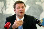 Marcel Schwerzmann, Finandirektor des Kantons Luzern. (Bild Daniel Auf der Mauer/Neue LZ)