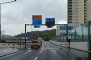 Der Bau des Grosskreisels am Seetalplatz macht in Reussbühl die Umbenennung von Strassennamen und Hausnummern notwendig. (Bild: Archiv Neue LZ)