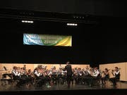 Auftritt der BML-Talents am Welt-Jugendmusik-Festival in Zürich. (Bild: PD)