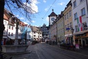 Freiburg Martinstor und Bertoldsbrunnen (Bild: Michael Sartorius)