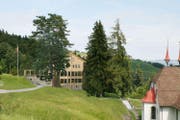 So stellen sich die Projektplaner des neue Restaurant Hergiswald vor. (Bild: Visualisierung: Architekturbüro Gion A. Caminada (Dezember 2016))