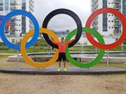 Die olympischen Ringe und Fabio Wyss: Ob daraus eine «Liebesbeziehung» wird? Spätestens am Dienstag wissen wir mehr. (Bild: PD)