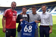 Francisco Rodriguez (2. von rechts). (Bild: PD)