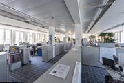 Die Räume im L&G-Gebäude werden derzeit noch von der Siemens benutzt. (Bild Christian H. Hildebrand)