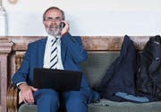 Thomas Weibel im Bundeshaus. (Bild: Peter Klaunzer/Keystone (4. Mai 2017))