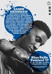 Samm Henshaw ist das Blue Balls Face 2017. (Bild: PD)