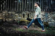 «Amne sichere Ort»: Trummer auf dem Weg zu neuen musikalisch-elektronischen Experimenten. (Bild: PD)