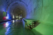 Der Bau des Gotthard-Tunnels, der 1872 begann, soll in einem Film nachgestellt werden. (Symbolbild). (Bild: Keystone)