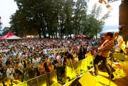 Das «Funk am See» auf der Lidowiese in Luzern. (Bild: Archiv Neue LZ)