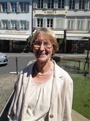 Stadtführerin Anita Gamma: «Das Haus wurde als Lateinschule gebaut.» (Bild: PD)