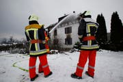 Hausbrand in Hünenberg am See. (Bild Stefan Kaiser/Neue ZZ)