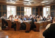 Der Nidwaldner Landrat – hier in einer Aufnahme von Juli 2011 – erhält am 22. September ein neues Wahlsystem. (Bild Corinne Glanzmann)