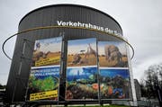 Das Verkehrshaus der Schweiz in Luzern. (Bild: Corinne Glanzmann (Luzern, 7. Februar 2014))