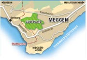 Der geplante Standort in Vordermeggen. (Bild: Neue LZ)