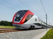 Designentwurf für den neuen Bombardier Fernverkehr-Doppelstockzug (Bild: Keystone)