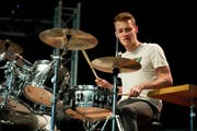 Till Rether aus Ebikon spielt im Final Drum Set, Kat II. (Bild: Corinne Glanzmann (Altishofen, 29. April 2017))