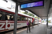 Beim Bahnhof Stans steht bald ein «Dräksak». (Archivbild Corinne Glanzmann/Neue NZ)