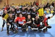 Der RHC Uri steht erstmals im Halbfinal der Schweizer Rollhockey-Meisterschaft. (Bild: Urs Hanhart / Neue UZ)