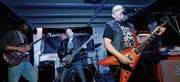 Die Band Spice River mit Frontmann Flavio Di Berardino. (Bild: Stefan Kaiser (Zug, 15. April 2017))